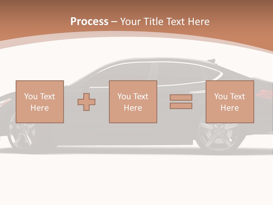 Automobile Background Elegance PowerPoint Template