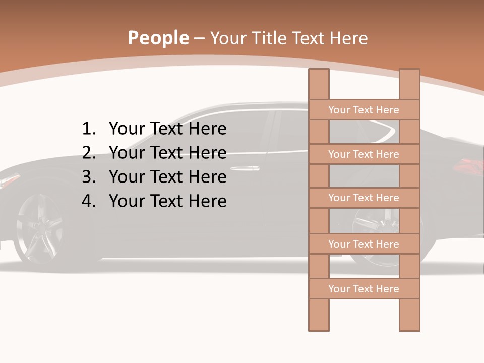 Automobile Background Elegance PowerPoint Template