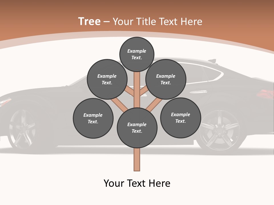 Automobile Background Elegance PowerPoint Template