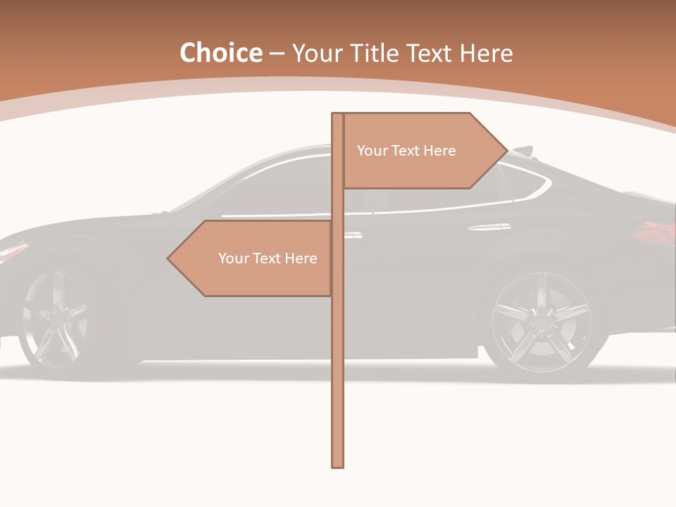 Automobile Background Elegance PowerPoint Template