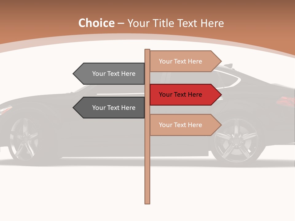 Automobile Background Elegance PowerPoint Template