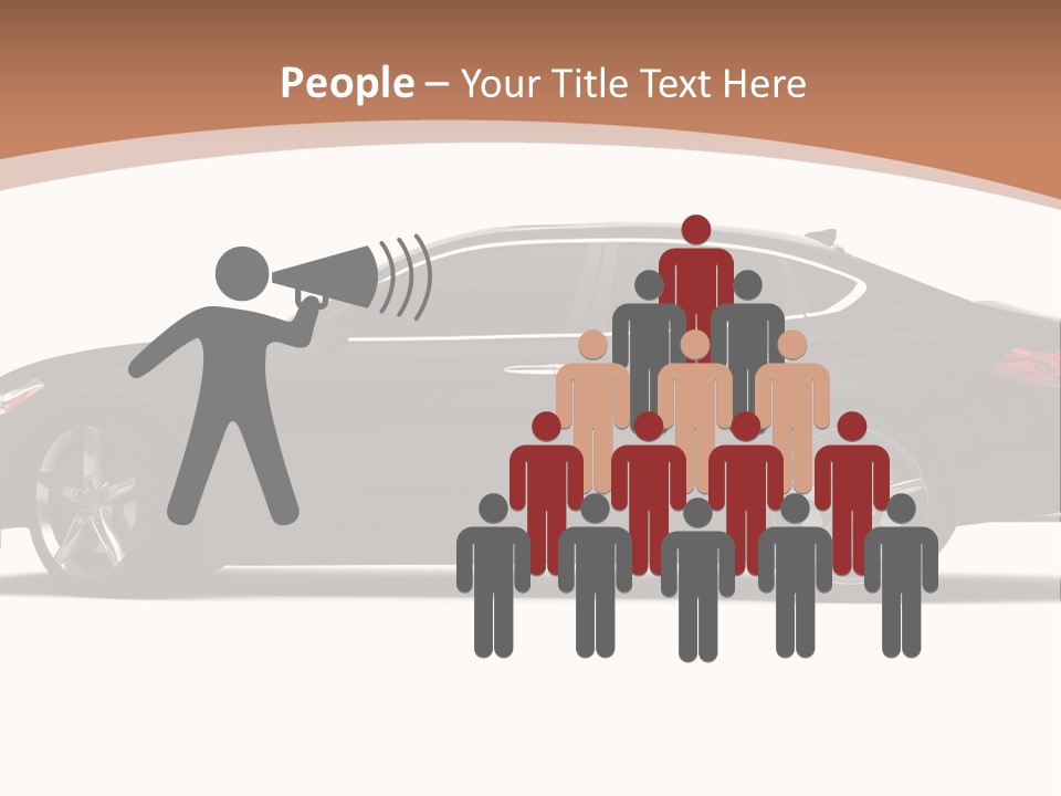 Automobile Background Elegance PowerPoint Template