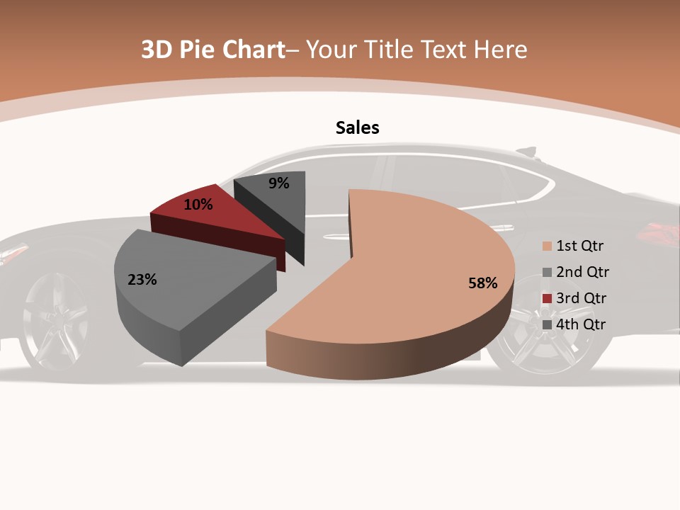 Automobile Background Elegance PowerPoint Template