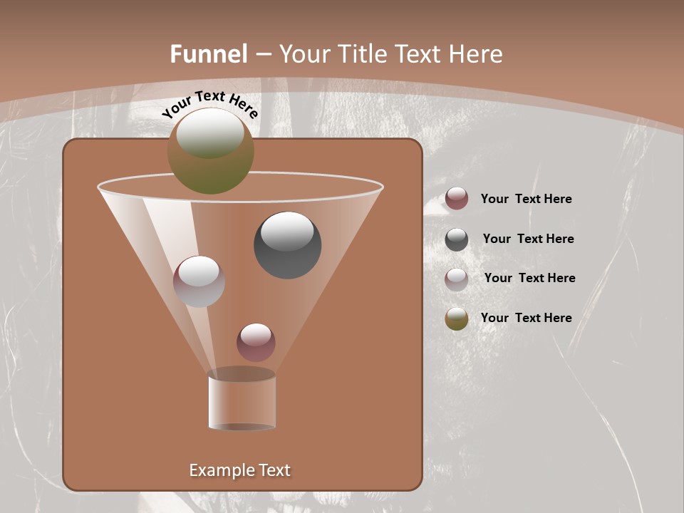 Horror Woman Painted PowerPoint Template