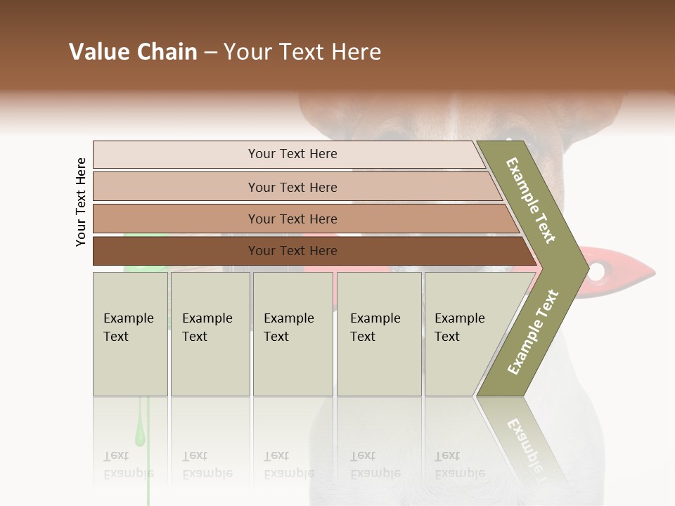 Builder Decoration Dog PowerPoint Template