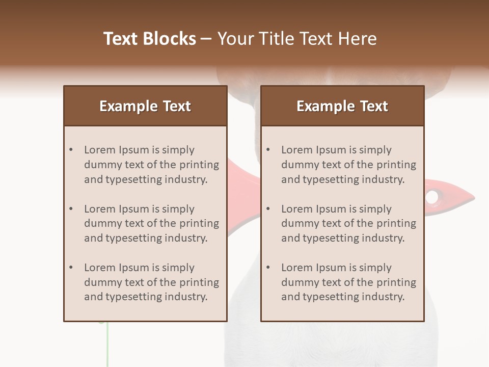 Builder Decoration Dog PowerPoint Template