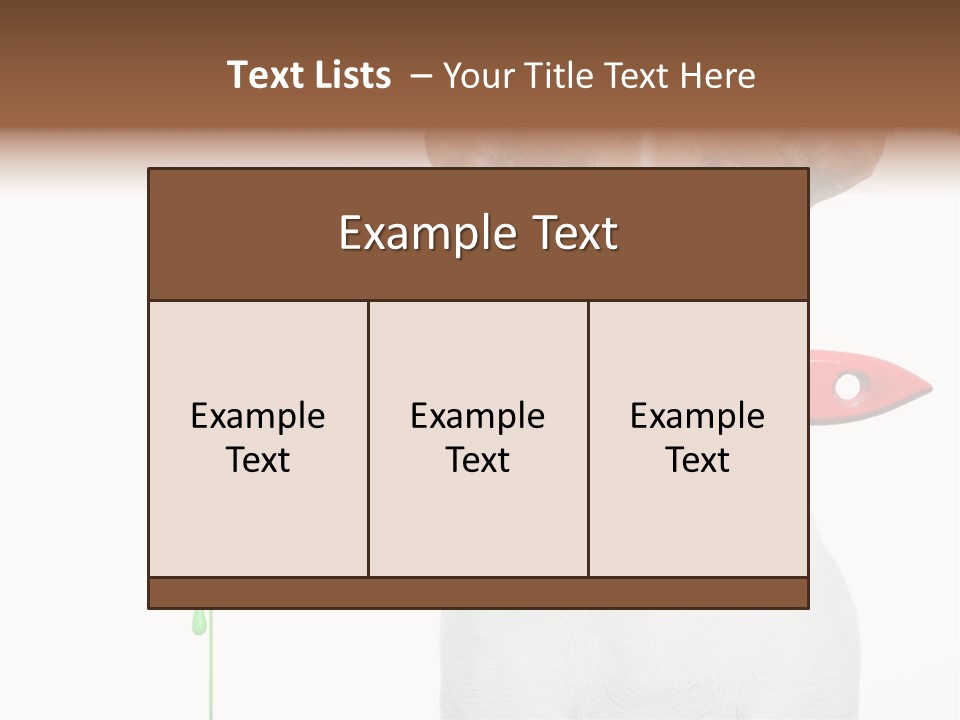 Builder Decoration Dog PowerPoint Template