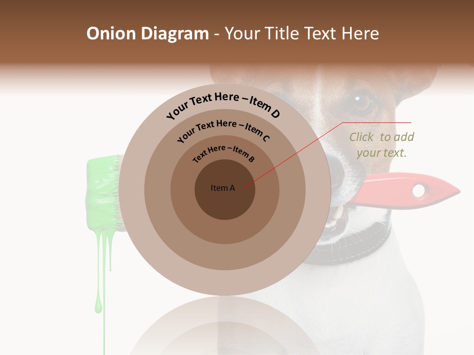 Builder Decoration Dog PowerPoint Template