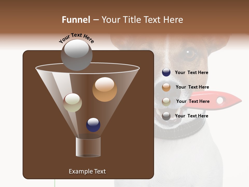 Builder Decoration Dog PowerPoint Template