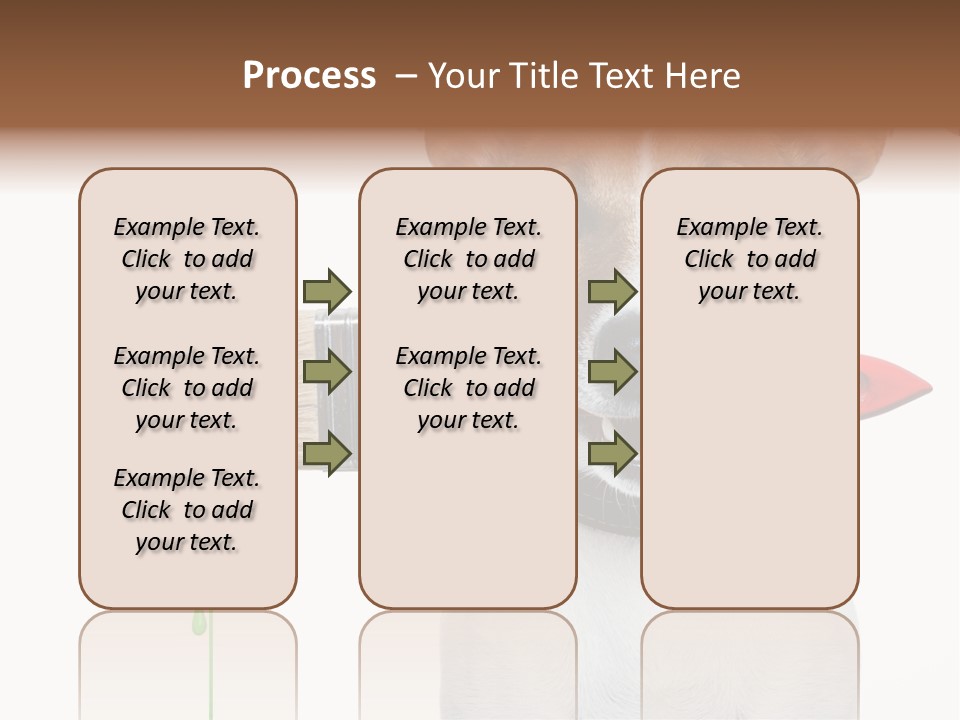 Builder Decoration Dog PowerPoint Template