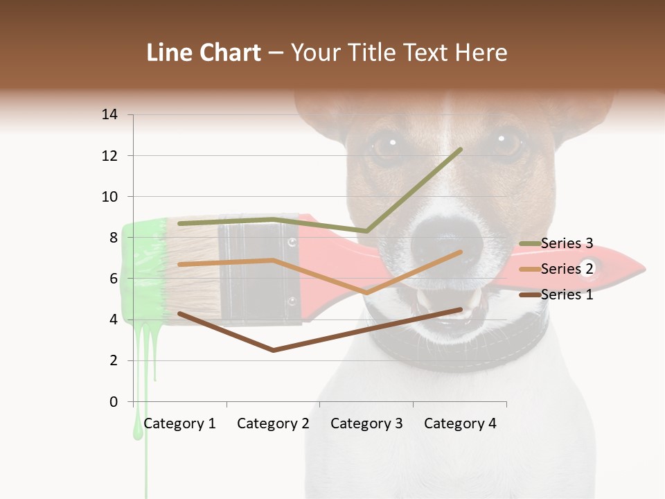 Builder Decoration Dog PowerPoint Template