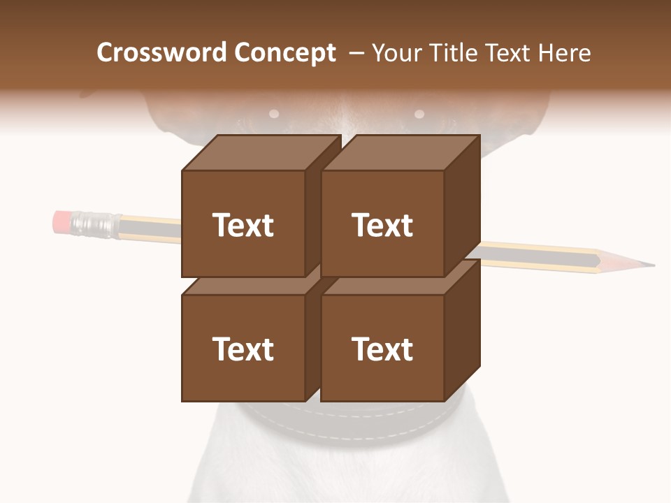 Chart Portrait Wood PowerPoint Template