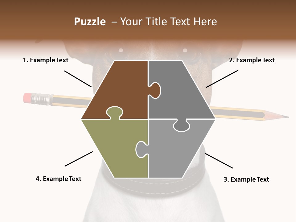 Chart Portrait Wood PowerPoint Template