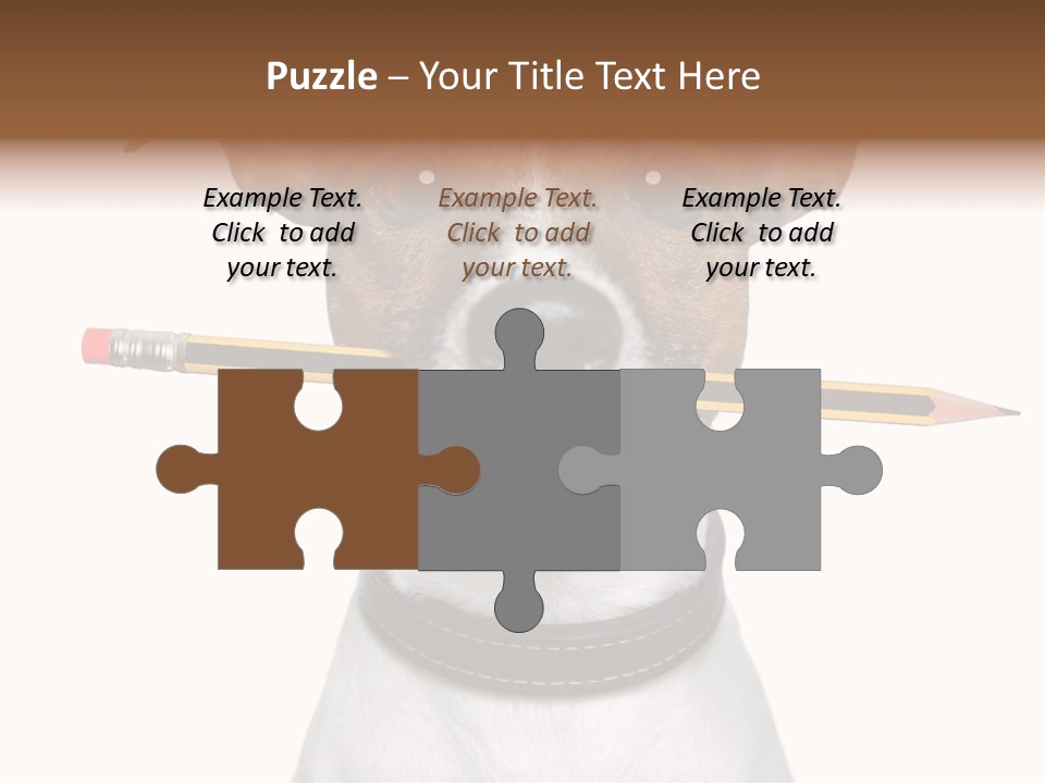 Chart Portrait Wood PowerPoint Template