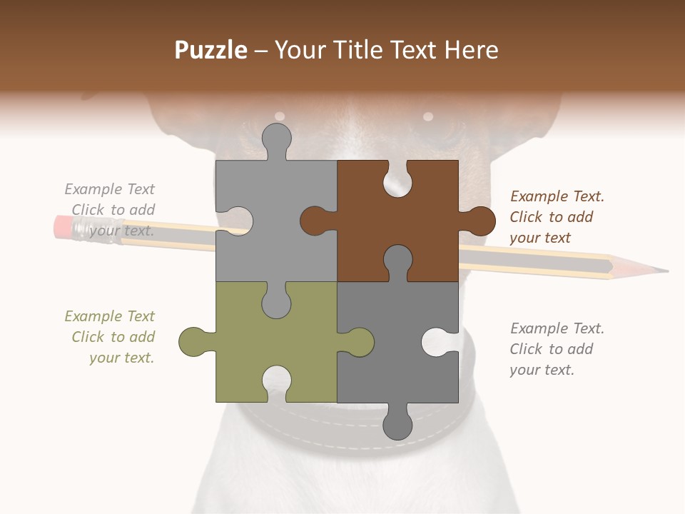 Chart Portrait Wood PowerPoint Template