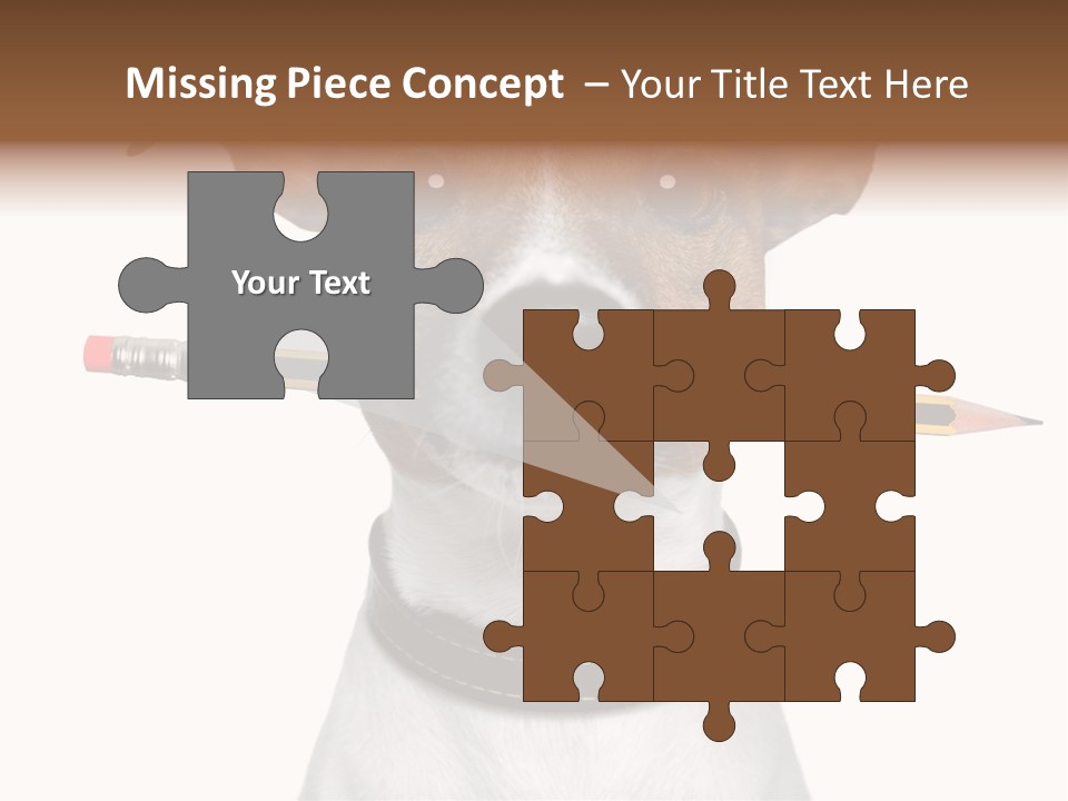 Chart Portrait Wood PowerPoint Template