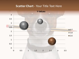 Chart Portrait Wood PowerPoint Template