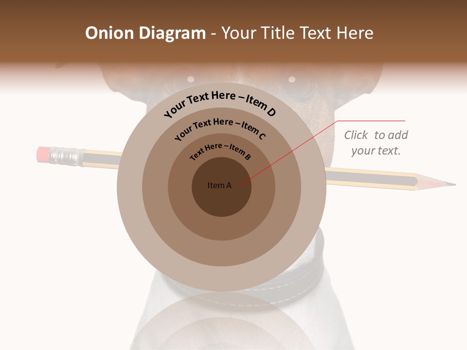 Chart Portrait Wood PowerPoint Template