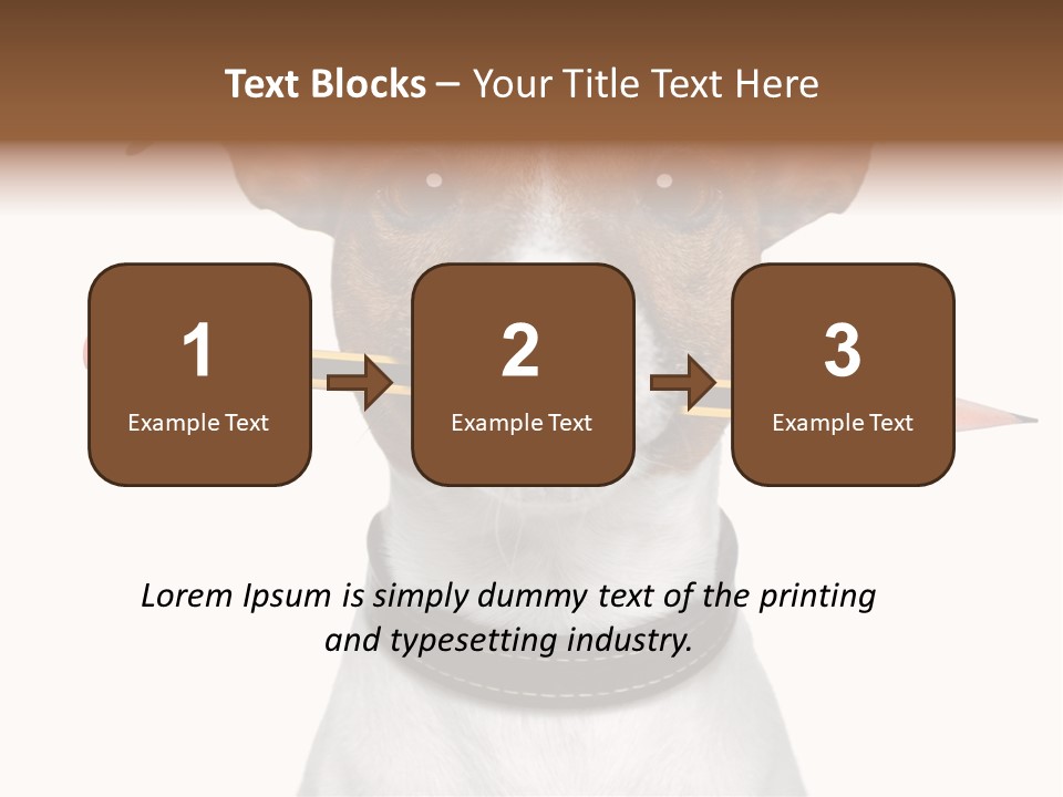 Chart Portrait Wood PowerPoint Template