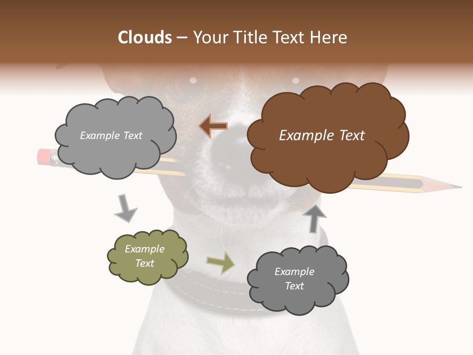 Chart Portrait Wood PowerPoint Template