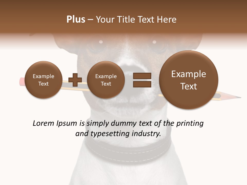 Chart Portrait Wood PowerPoint Template