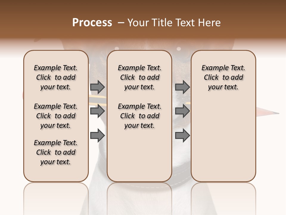 Chart Portrait Wood PowerPoint Template