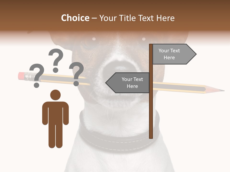 Chart Portrait Wood PowerPoint Template