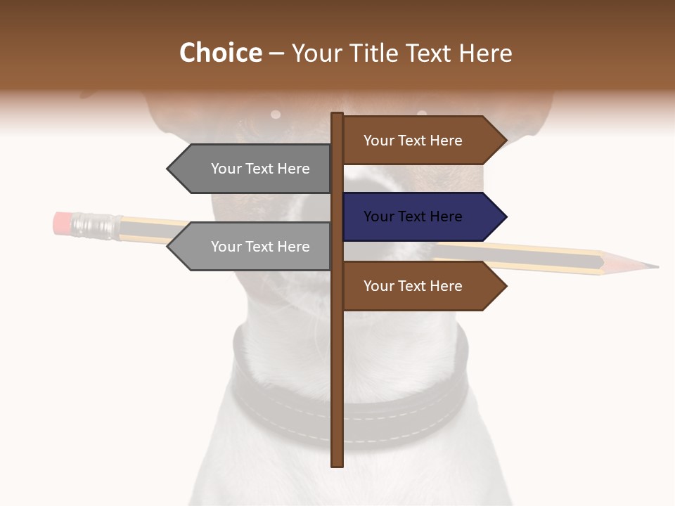 Chart Portrait Wood PowerPoint Template