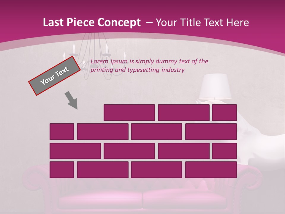 Grunge Lounge Modern PowerPoint Template