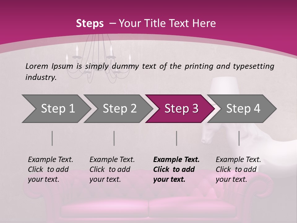 Grunge Lounge Modern PowerPoint Template