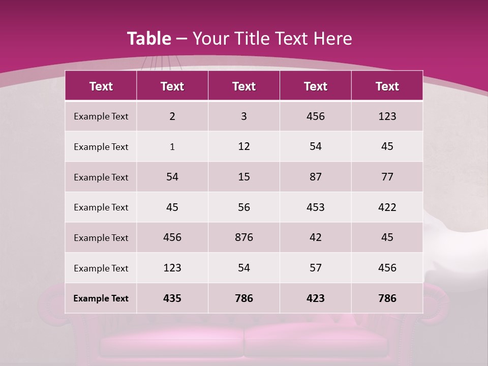 Grunge Lounge Modern PowerPoint Template