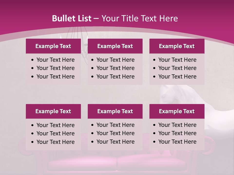 Grunge Lounge Modern PowerPoint Template
