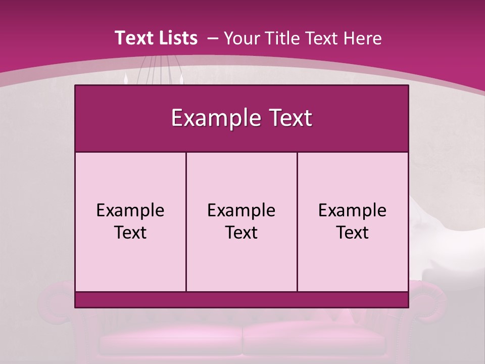 Grunge Lounge Modern PowerPoint Template