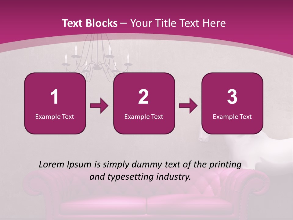 Grunge Lounge Modern PowerPoint Template
