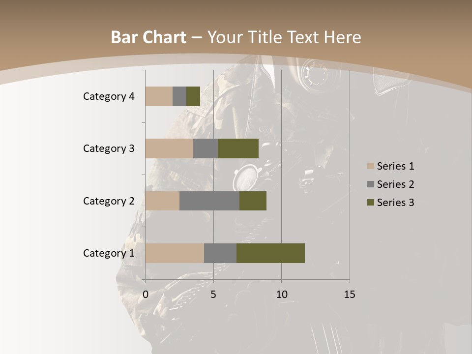 Warrior Handsome Guard PowerPoint Template