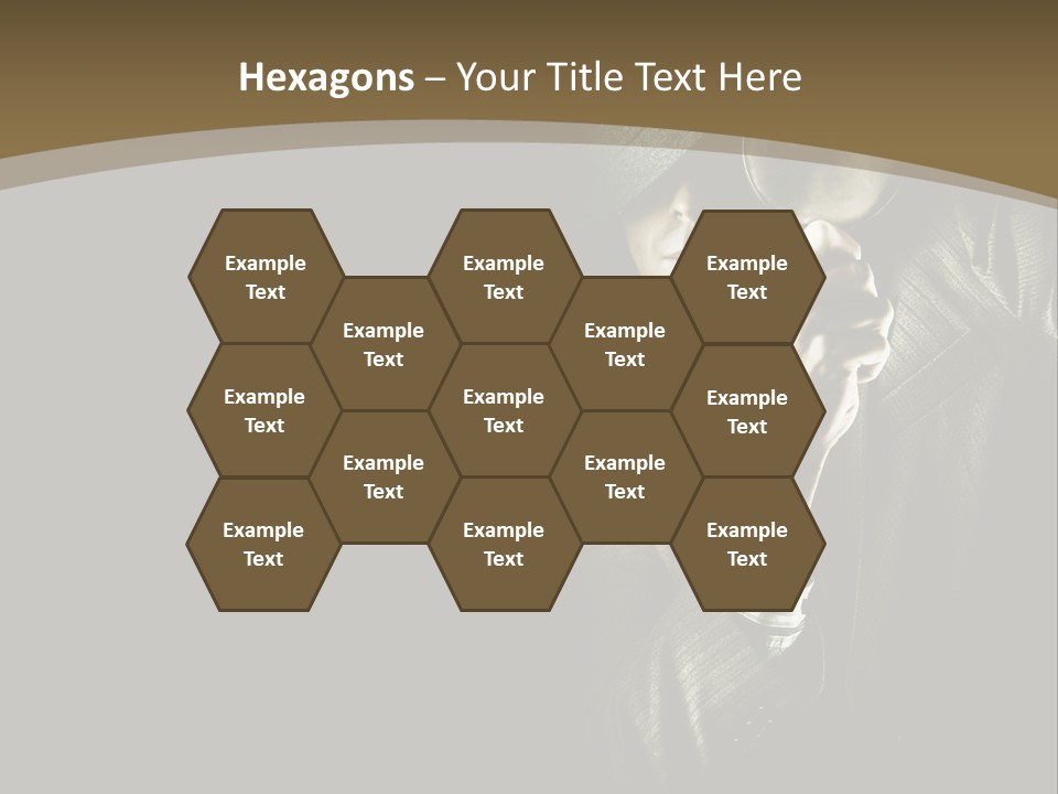 Think Develop Black PowerPoint Template