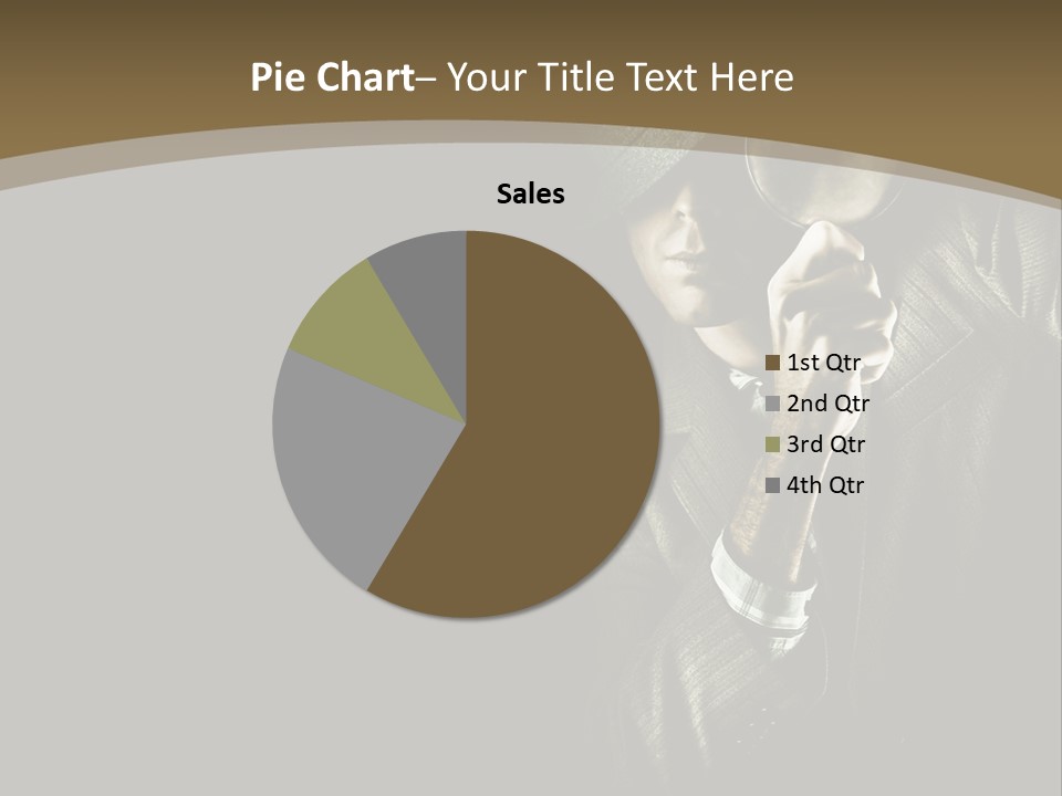 Think Develop Black PowerPoint Template