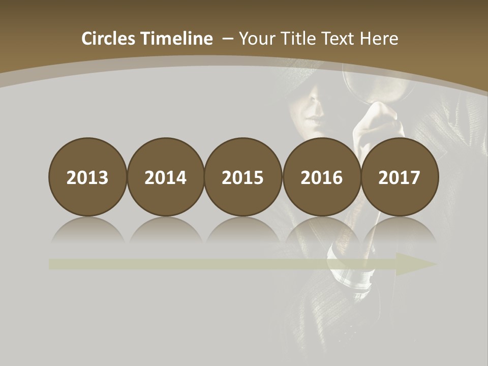 Think Develop Black PowerPoint Template