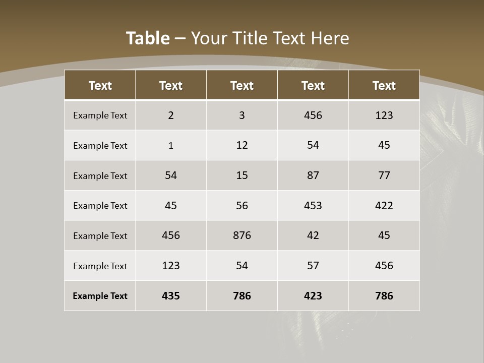 Think Develop Black PowerPoint Template
