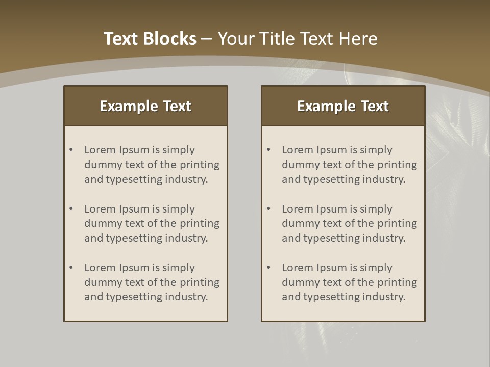 Think Develop Black PowerPoint Template