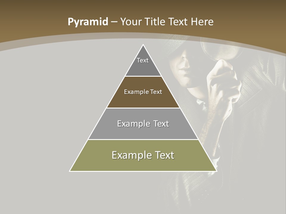 Think Develop Black PowerPoint Template