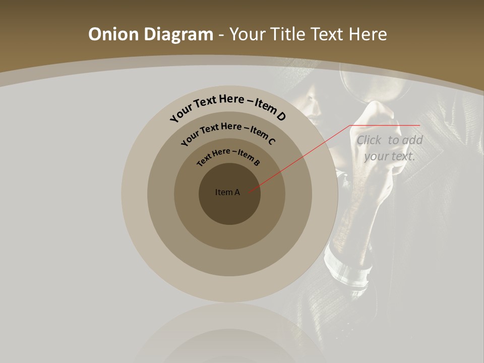 Think Develop Black PowerPoint Template