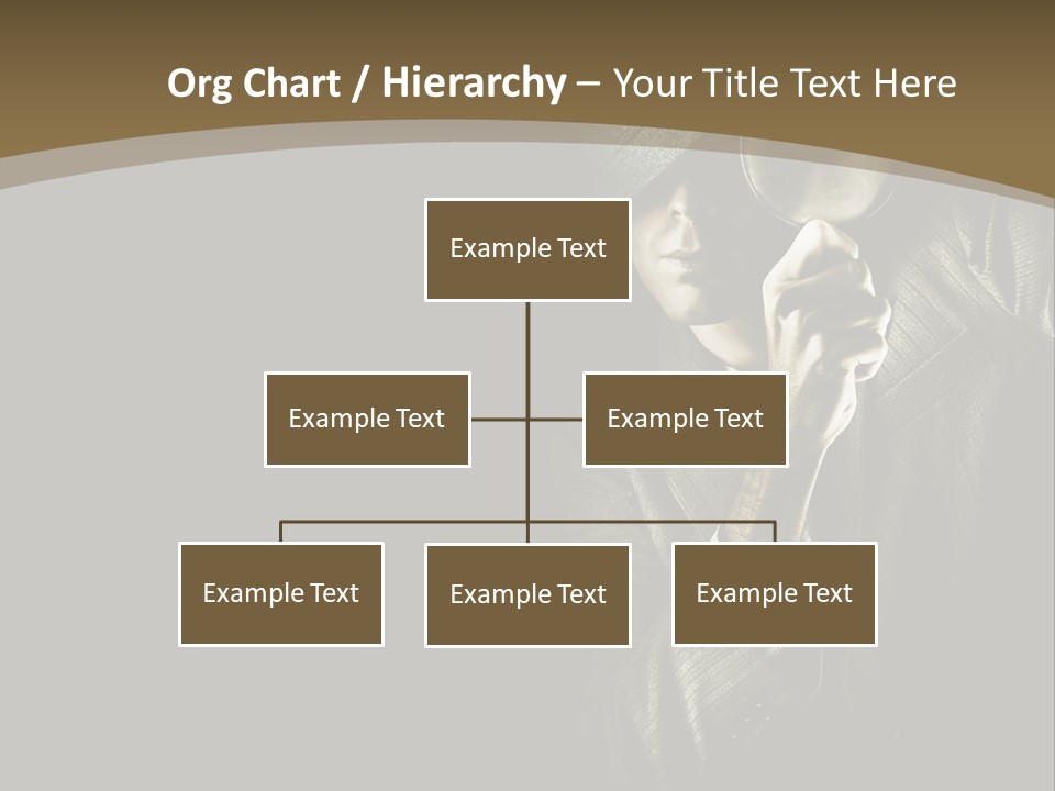 Think Develop Black PowerPoint Template