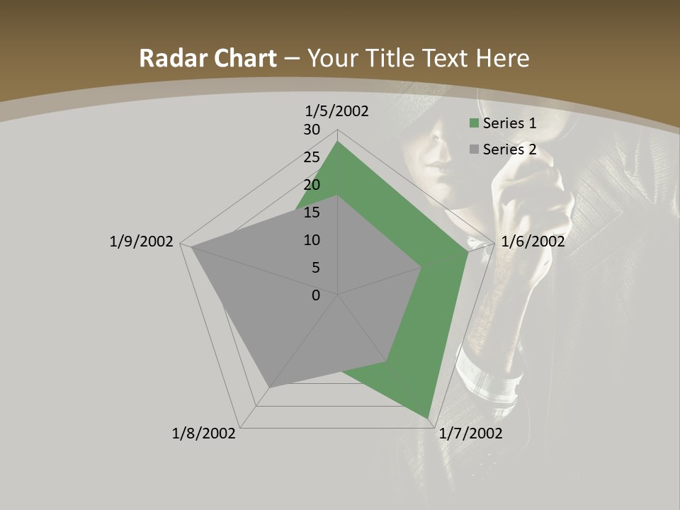 Think Develop Black PowerPoint Template