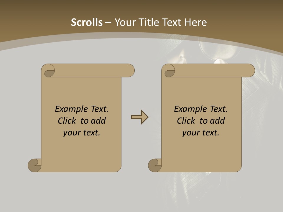 Think Develop Black PowerPoint Template