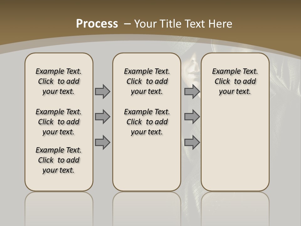 Think Develop Black PowerPoint Template
