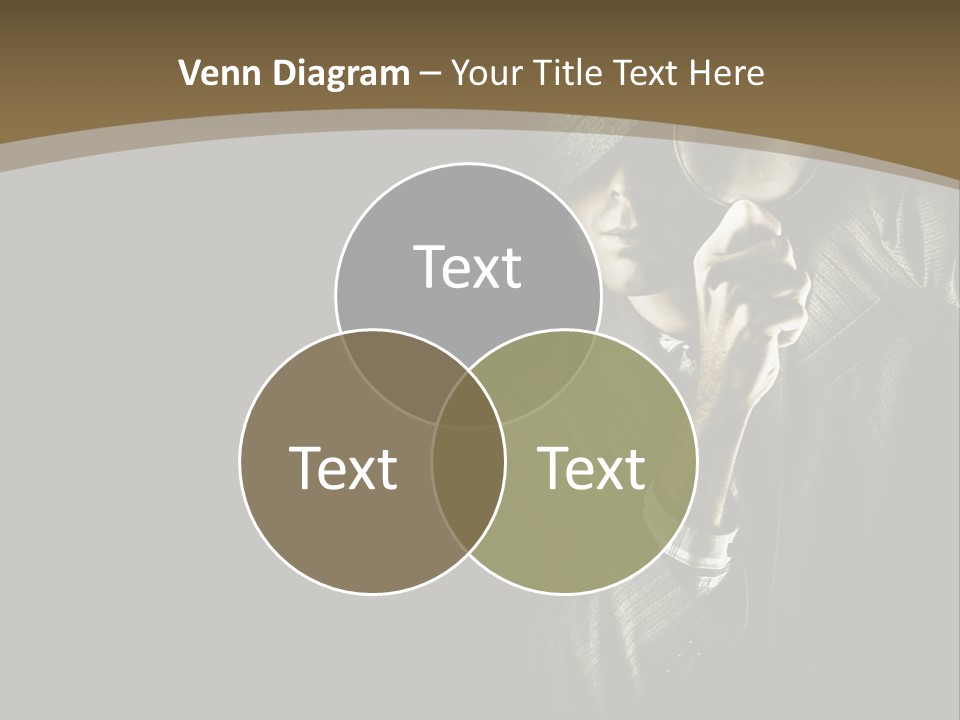 Think Develop Black PowerPoint Template