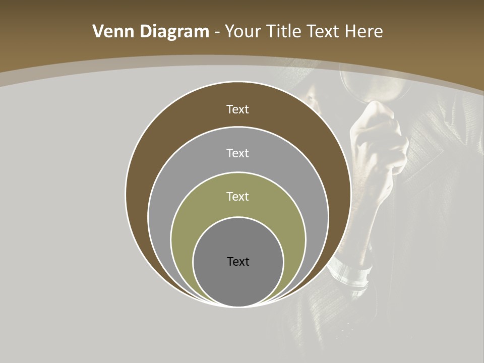 Think Develop Black PowerPoint Template