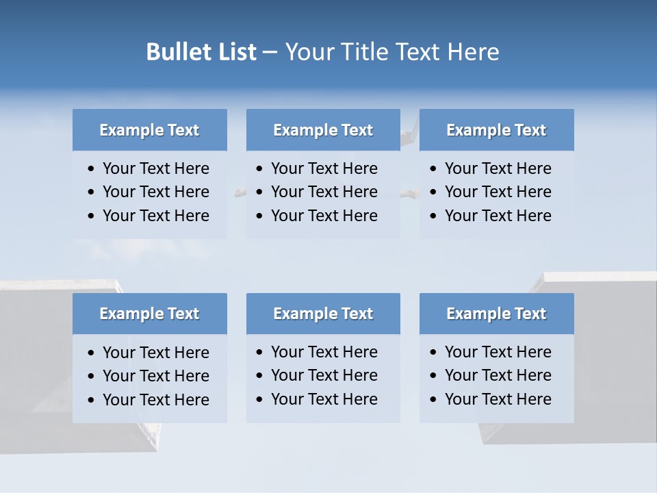 Woman Freedom Cloud PowerPoint Template