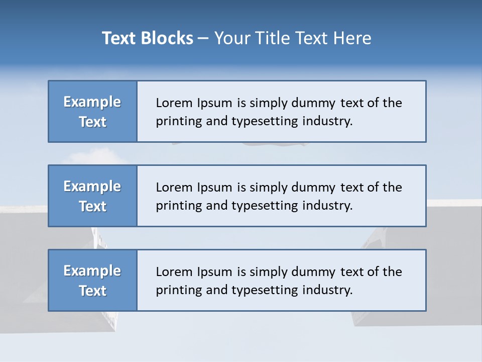 Woman Freedom Cloud PowerPoint Template